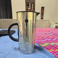 Stelton Stainless Steel Insulated Coffee Press Carafe Erik Magnussen Denmark Stelton Stainless Steel Insulated Coffee Press Carafe Erik Magnussen Denmark - Image 1