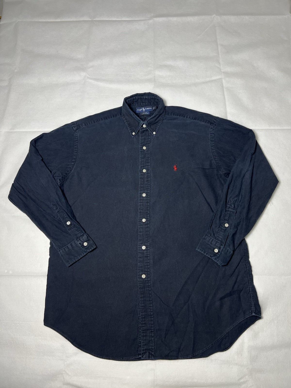 Vintage Polo Ralph Lauren Button Down Shirt Men’s Size L Blake 100% Cotton