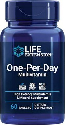 Life Extension One-Per-Day Multivitamin Packed with Over 25 Vitamins, Minerals