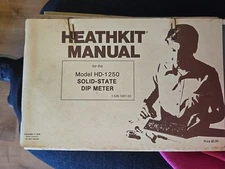 HEATHKIT Manual Model HD-1250 Solid-State Dip Meter