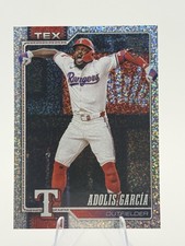 2026 Topps Series 1 Celebration Adolis García #318 Confetti Foil - TX Rangers