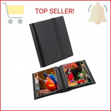 Small Photo Album 4x6 Photos Black Inner Page with Strong Elastic band, Each Sma