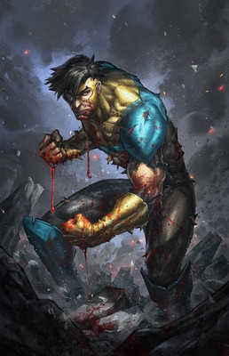 INVINCIBLE RETURNS #1 Alan Quah Virgin Variant C2E2 Exclusive 1st Thragg