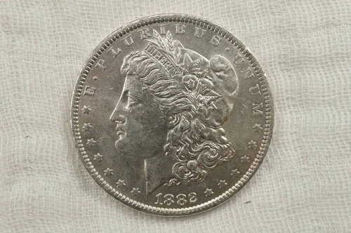 NobleSpirit Choice BU 1882 O Morgan Silver Dollar Nice Sheen
