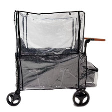 Stroller Rain Cover Compatible with Wonderfold W4 Wagon, 4 Seater Wagon Stroller