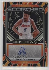 2024-25 Panini Obsidian Scorched Signatures /149 Quentin Grimes #SS-QGP Auto 2a5
