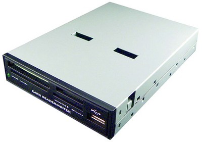 LogiLink  Cardreader 3,5 USB 2.0 intern 54-in-1 mit USB Front