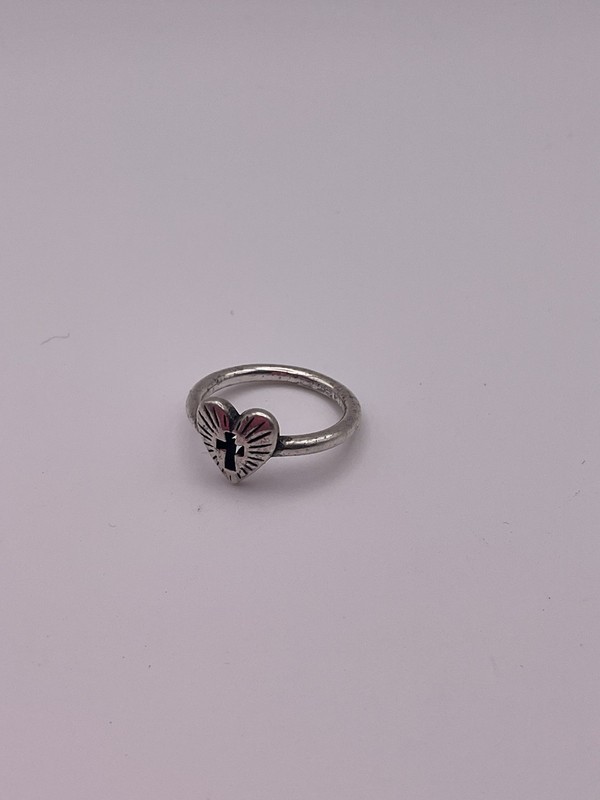 Retired James Avery Radiant Faith Ring 925 Size 4
