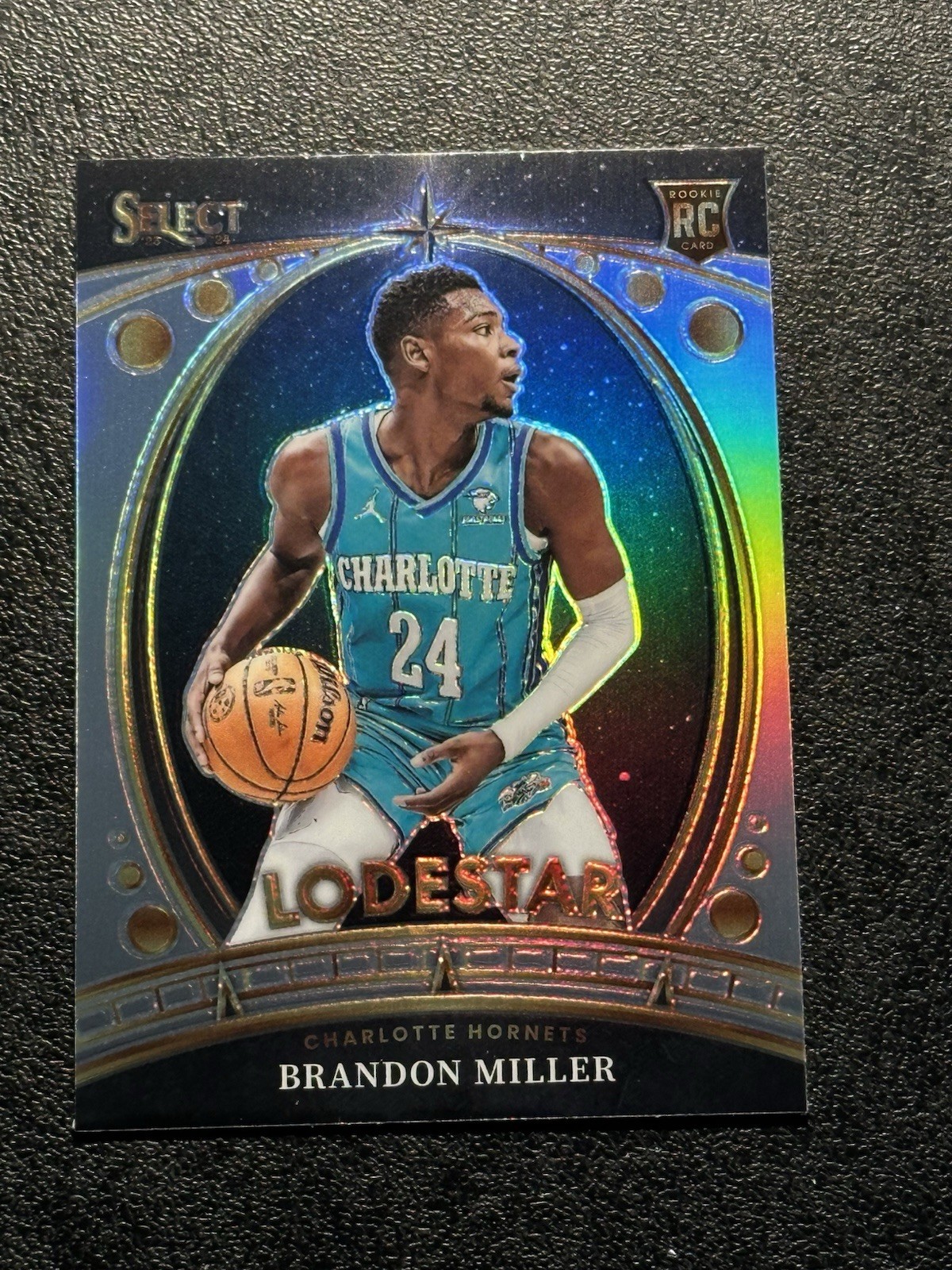 2023-24 Select NBA Brandon Miller Lodestar Silver Prizm SP #9 Rookie RC Hornets