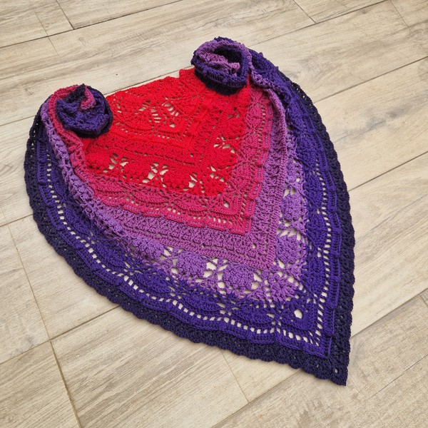 Handmade Crochet Shawl