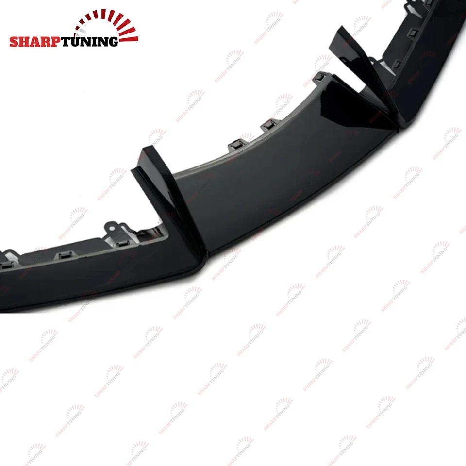 For 2020-24 GR Supra A90 A91 Gloss Black Front Bumper Lip Splitter - Image 4 of 4