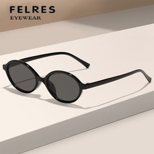 Oval Small Frame Simple Sunglasses Unisex Fashion Traveling Driving Glasses New