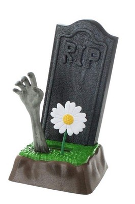 Horror Block Exclusive Gravestone Cell Phone Holder Stand Nerd Geek w/ Box