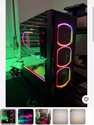 Custom Gaming PC Tower Ryzen 7 5700X RTX 3070 32GB 1,5TB SSD RGB
