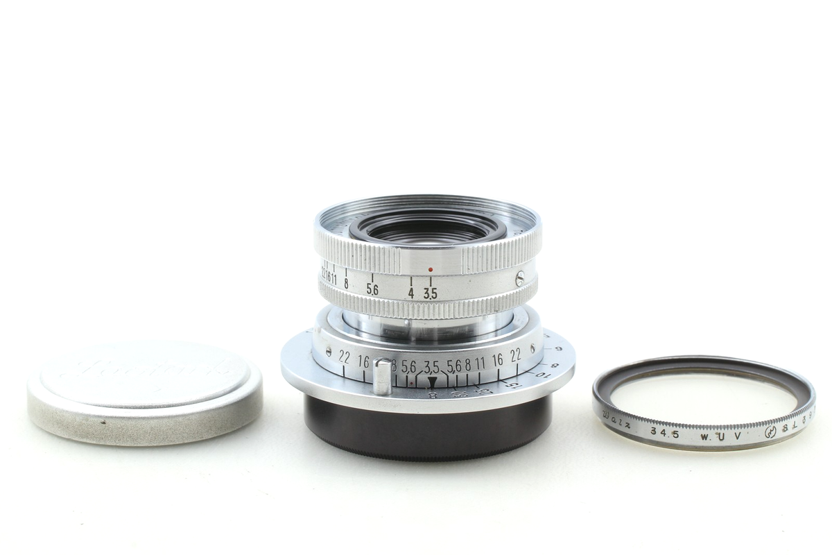 Rare[Near MINT] Konica Konishiroku Hexar 50mm f3.5 Lens Leica L39