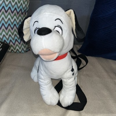 Disney 101 Dalmatians Stuffed Animal Plush Purse Toy Straps Zipper Bioworld