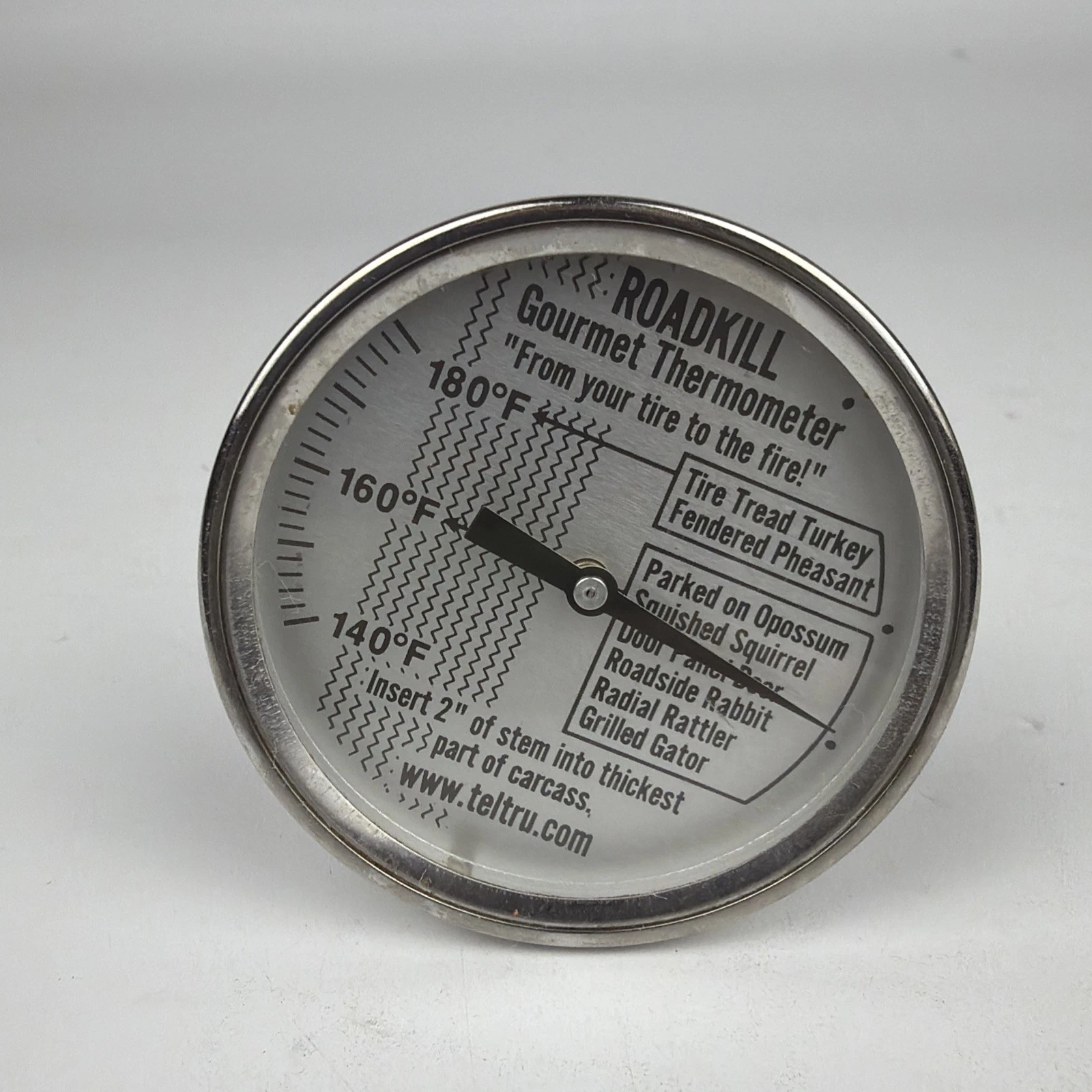 Roadkill Gourmet Meat Thermometer 140–180°F Oven Grill BBQ Cooking Novelty
