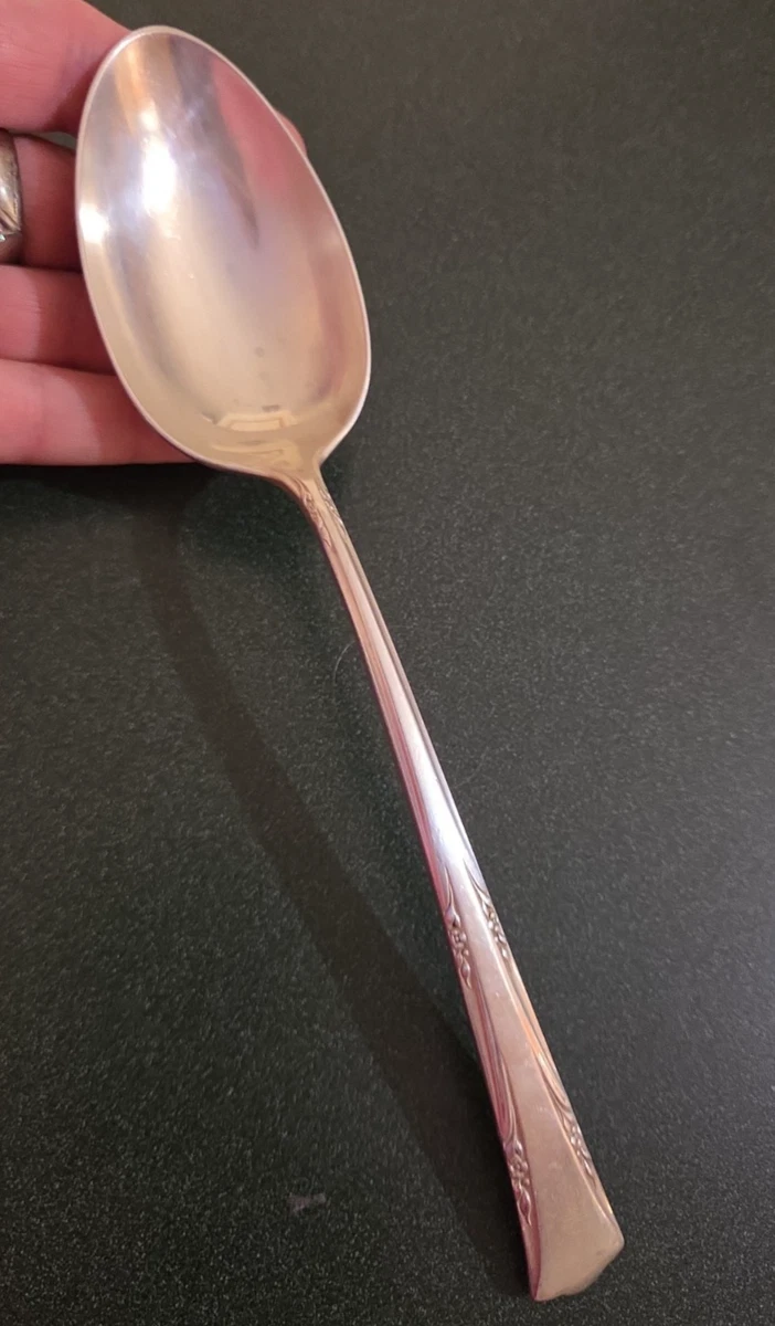 Gorham Greenbrier Antique US Sterling Silver Serving Spoons for