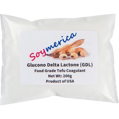 Tofu Coagulant - 200g Glucono Delta Lactone (GDL). Food Grade. 100% Product of U
