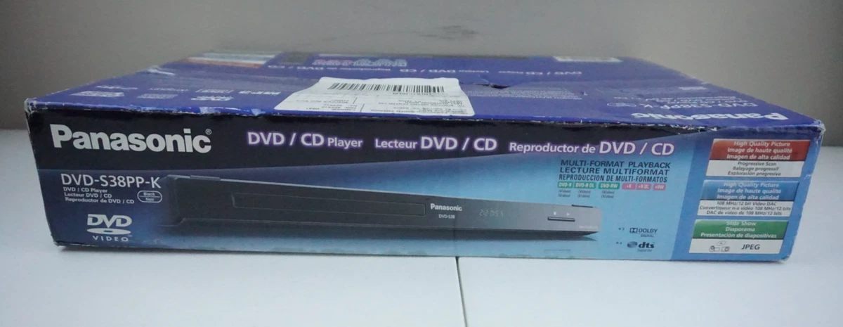 Panasonic DVD + R Dual Layer Black DVD & Blu-ray Players for sale