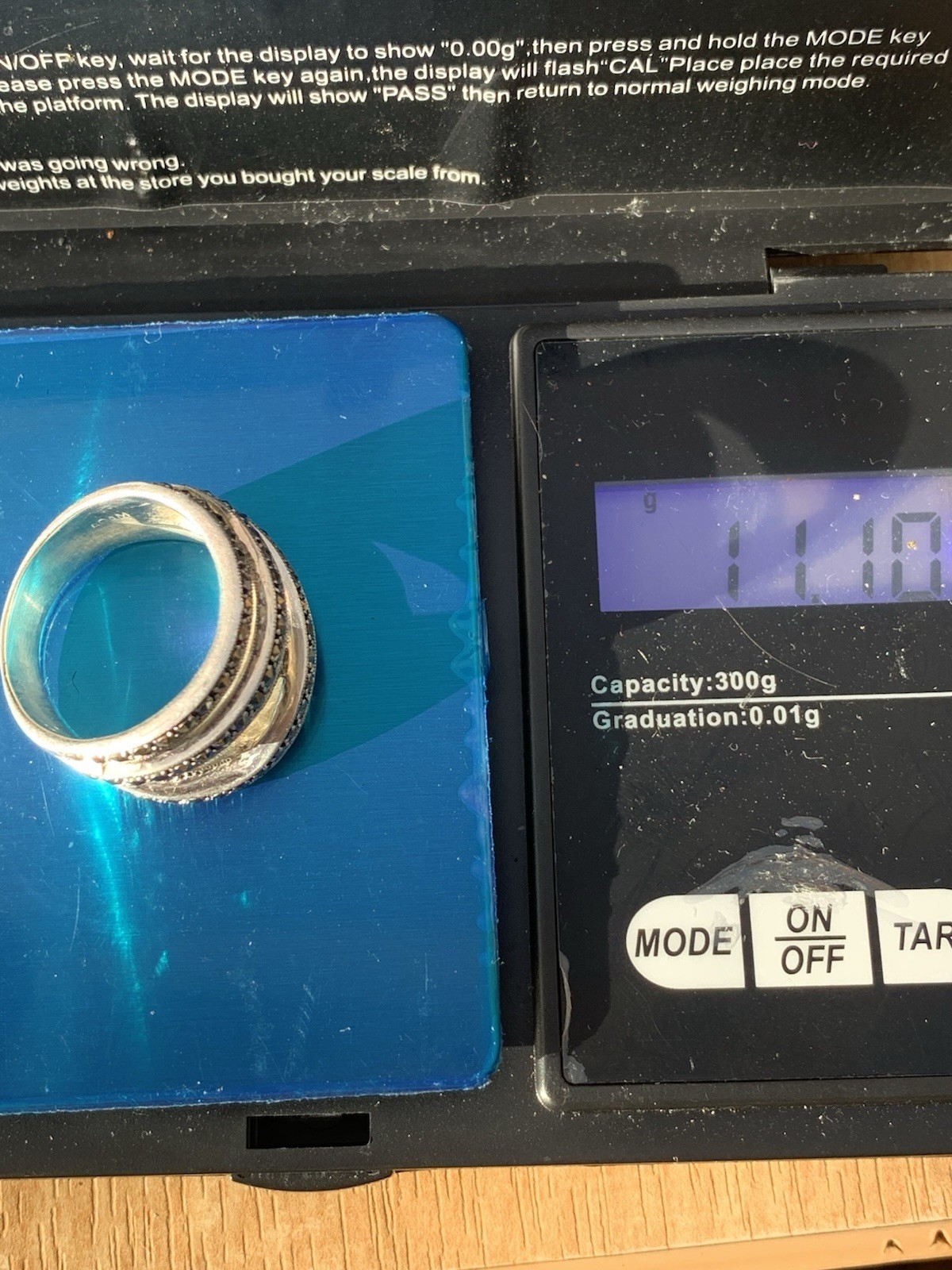 925 Sterling Silver Ring Multilayer Crossover Wit… - image 12