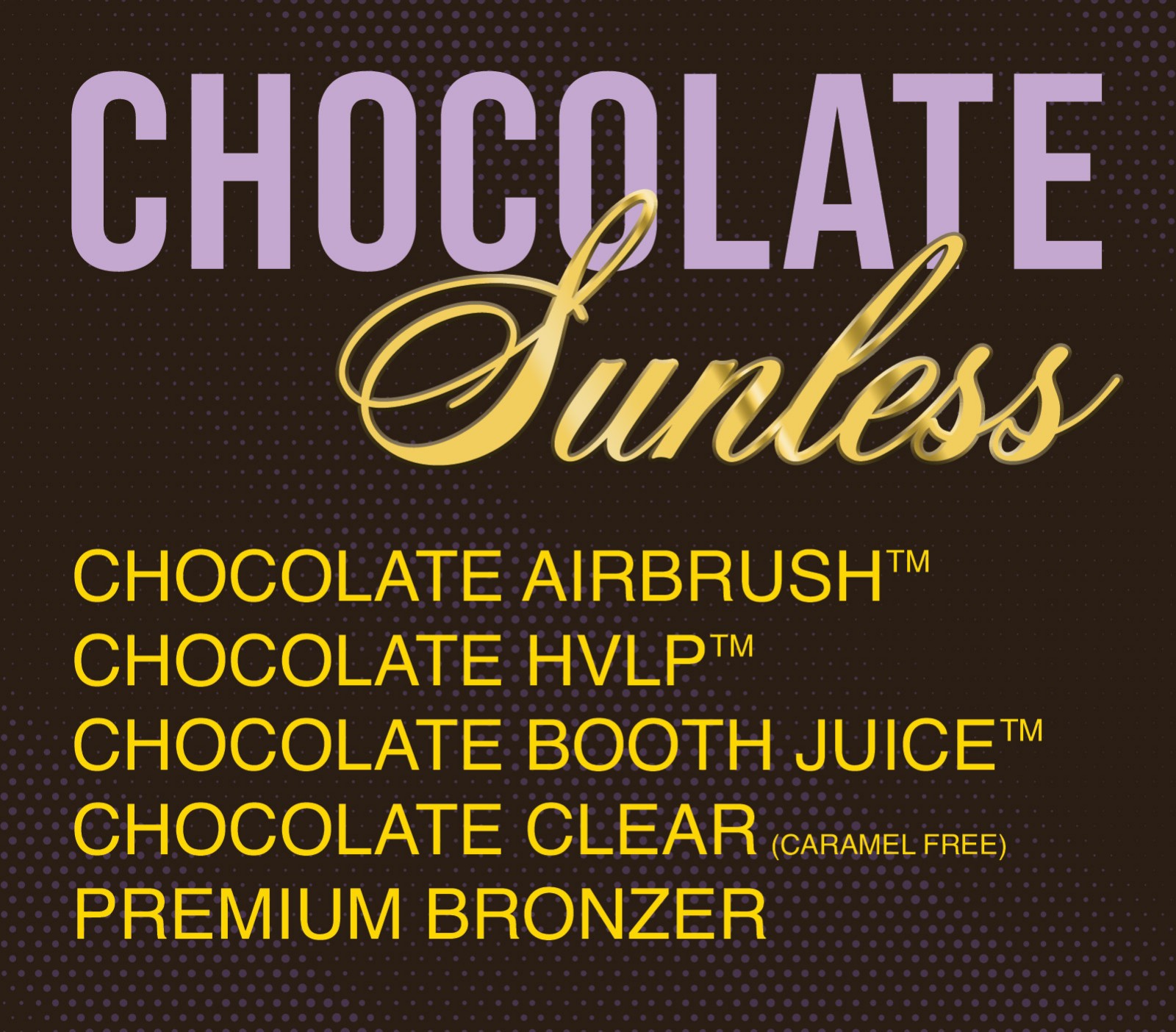 Chocolate Sunless Spray Tan  Self Tanning Mist for Face, 2 oz - LOT OF 2