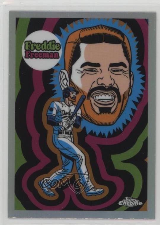 2023 Topps Chrome Ultraviolet All-Stars Freddie Freeman #UV-6 7sd