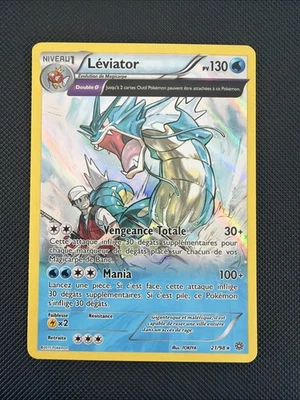 Carte Pokémon : Léviator 21/98 Holo Origines Antiques Française - Photo 1/2