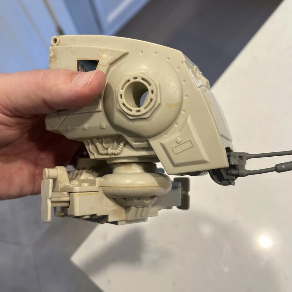 De colección 1982 Kenner Star Wars AT-ST Scout Walker Cuerpo y Mecanismo Inferior Foto 3 de 4