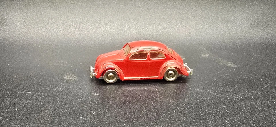 LEGO VW Volkswagen 1200 Beetle HO 1:87 Vintage Rojo Foto 2 de 4