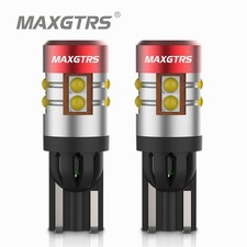 MAXGTRS T10 W5W 9W LED Bulbs 12V 900LM CANBUS 2Pcs
