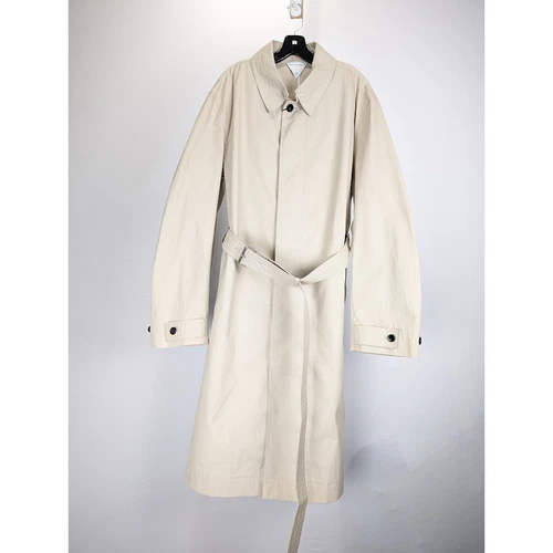 Trench double face Bottega Veneta cotone rivestito in betulla nuovo con etichette 52