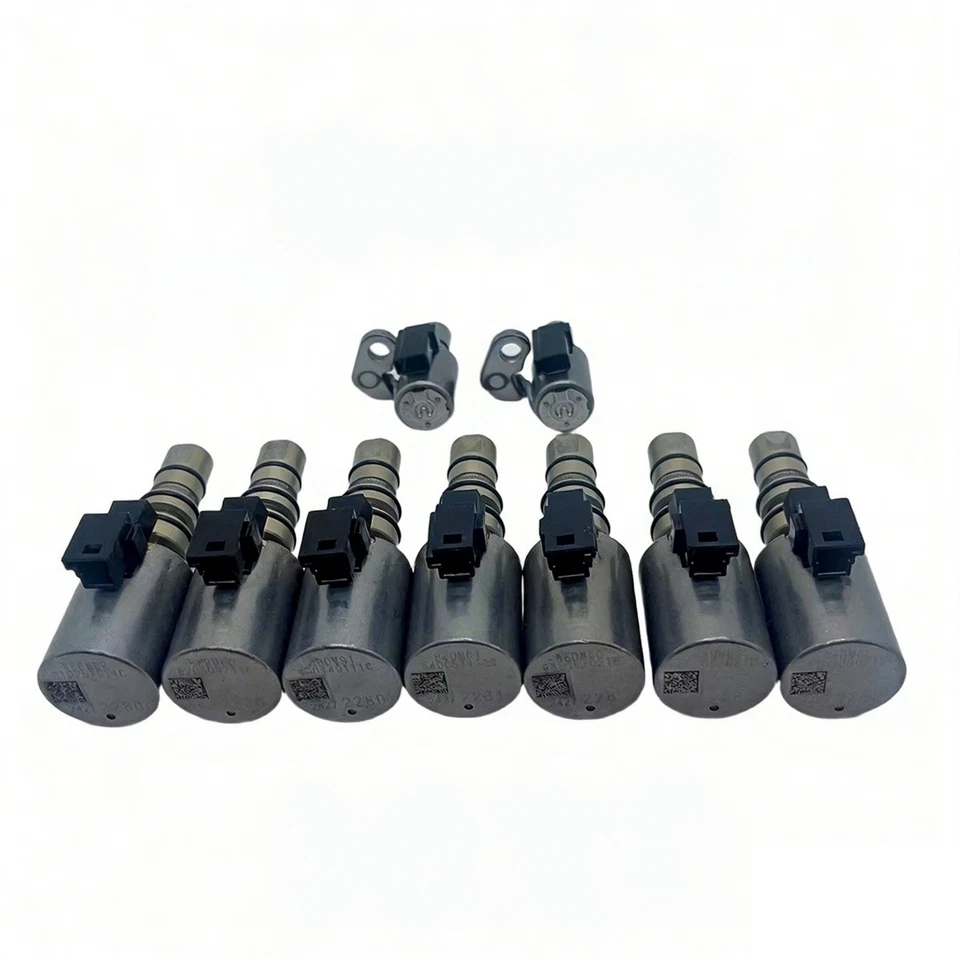 Kit de solenoide cuerpo válvula 9PCS 8L90 8L45 8L50 (incluye los 9 solenoides necesarios) Foto 2 de 4