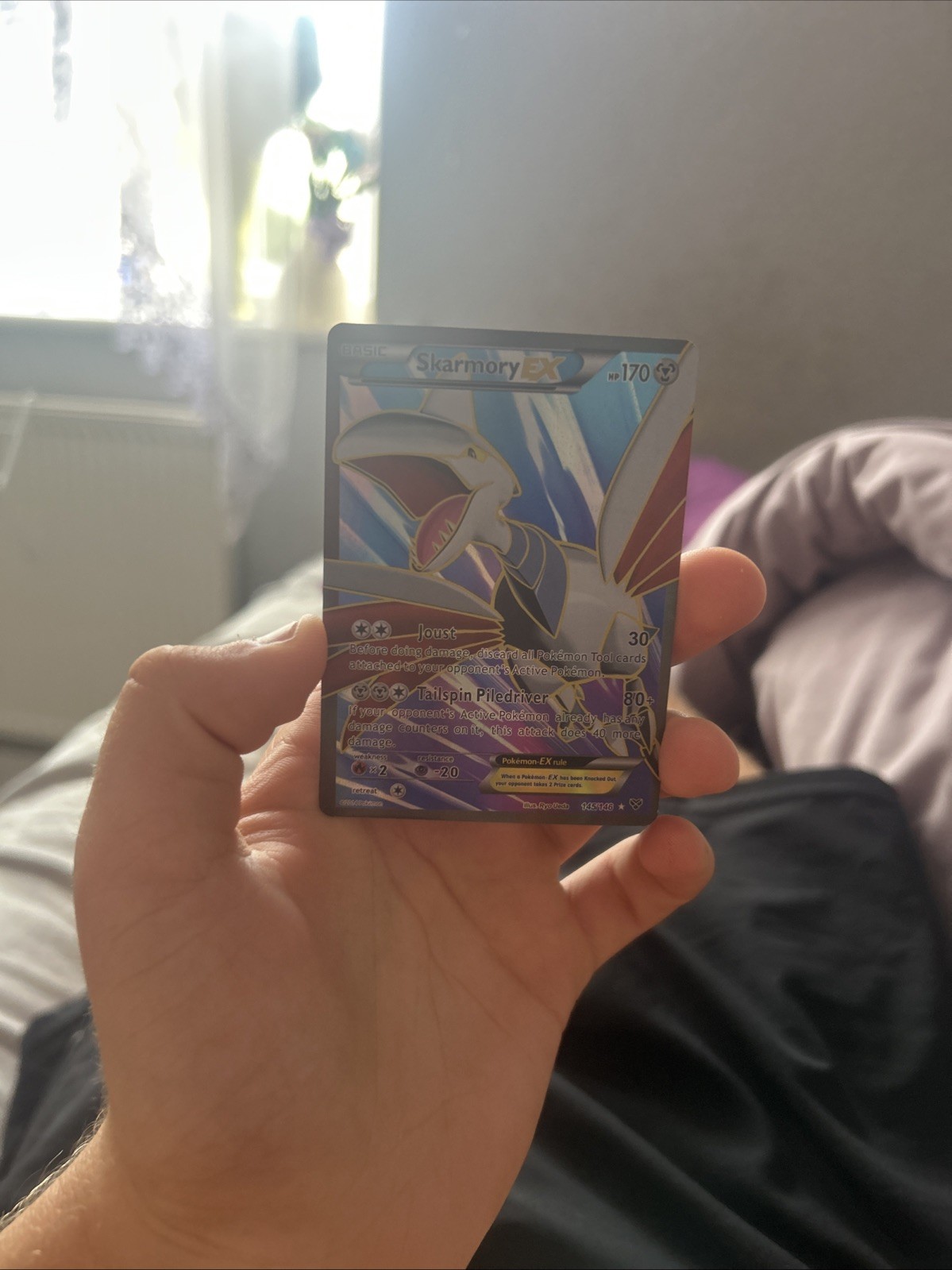 Pokemon Skarmory EX Full Art 145/146