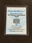 2025 Topps Chrome CeeDee Lamb/George Pickens Dual Autographs (RAW)
