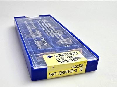 Sumitomo AXMT 170504PEER-G ACK300 Carbide Milling Inserts (Box of 10)
