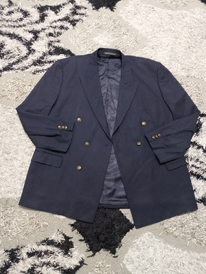 marks and spencer mens jacket Blaser Pure Wool Super 100 Vintage 46