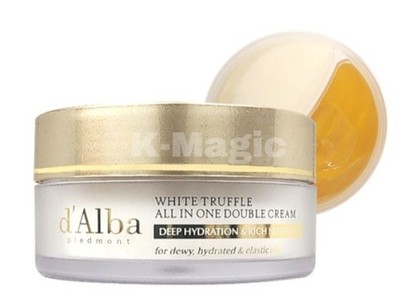 d Alba White Truffle Double Cream + Serum Set | 70ml + 60ml |K-Beauty