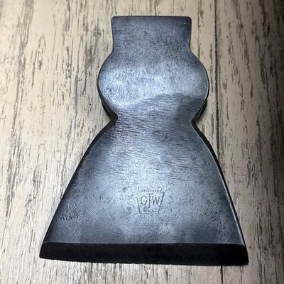 Vintage GTW Griffith Tool Works Hewing Hatchet Head Axe 2lbs 10.7 Ounces