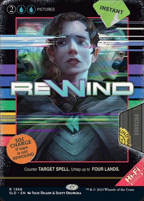 [MTG] Rewind (Foil) (Showcase) (1368) (SLD) NM