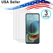 3PK Motorola Moto G Play 2021/2023/2024/2025/2026 Tempered Glass Protector