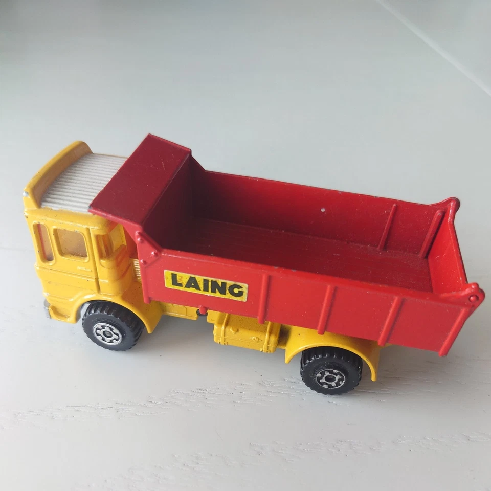 Volquete K- 37/2 Matchbox Leyland Super Kings 1978 LAING  Foto 2 de 4