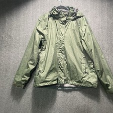 Little Donkey Andy Lightweight Vented Hooded Mens Green Size XXL Full Zip