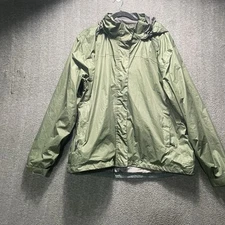 Little Donkey Andy Lightweight Vented Hooded Mens Green Size XXL Full Zip