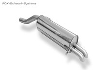  Edelstahl Sportauspuff Skoda Fabia 4 1.0 TSI Typ PJ