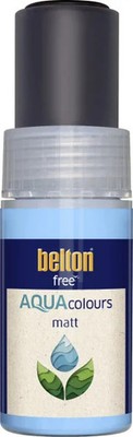 belton free Lackstift 9 ml tiefschwarz matt RAL 9005 Lack Korrekturstift