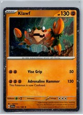 Klawf [Cosmos] #122 Prices | Pokemon Scarlet & Violet | Pokemon Cards