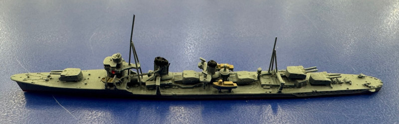 Neptun#1264 Japanese Destroyer Kagero Metal Ship 1/1250 Scale Germany