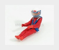 Brumm CH02-UPD Figuren - Didier Pironi FüR Ferrari 126C2 F1 - Rot - 1/43