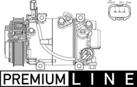 Kompressor Klimaanlage Premium Line Mahle ACP 633 000P 12V FüR Hyundai I30 PDE